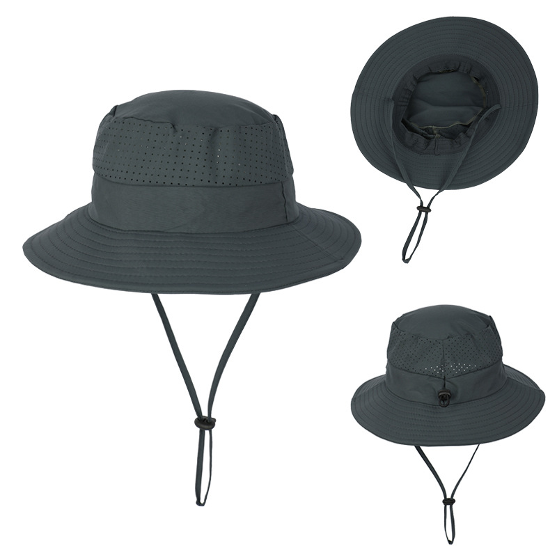 Outdoor hat summer sunscreen breathable sunshade fisherman's hat anti ultraviolet mountaineering fishing hat