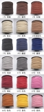 100 yard Faux Suede Cord Leather Lace Beading String Bracelet Necklace Making