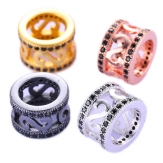 10*10*7mm DIY Micro Cubic Zirconia Spacer Beads