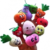 Finger pair Parent-child toys -Ten kinds of vegetables