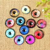 100 pcs/bag Glass dome Glass Cabochon Cameo Cabochon Setting Supplies for Jewelry Accessories