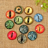 100 pcs/bag Glass dome Glass Cabochon Cameo Cabochon Setting Supplies for Jewelry Accessories