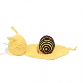 Baby photography clothing knitted-Snail