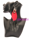 Fashion feather earrings earring hooks mixed color like picture shows sell by pairs