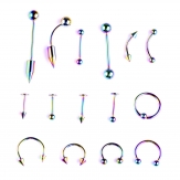 15Pcs/ lots  body piercing  body  piercing  in mixed