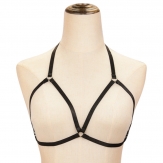 hand made elastic body harness Hollow body bra