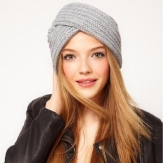 Cross wool headband knit hand made  winter  hats  fashion hats
