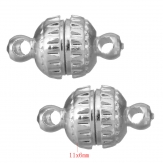 rass Magnetic Clasp, plated, different styles for choice