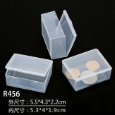 R456 55*43*22mm PP material flip plastic box