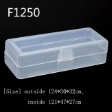 F1250  124*50*32mm PP material flip plastic box