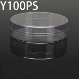 Y100PS 105*105*30mm Round PS plastic box, parts box, storage box, transparent white