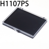 H1107PS 120*93*12mm Round PS plastic box, parts box, storage box, transparent white