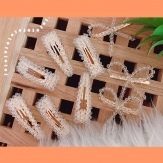 Fashion crystal  Hair Clip for Women Elegant Snap Barrette