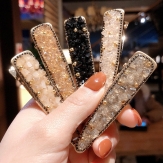 Crystal hair clip rhinestone side clip