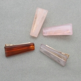Plastic imitation stone hair card