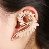 fashion style  punk earring  peacock  cat eyes  earrings