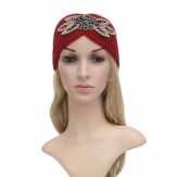 fashion  flower  winter knit hats  women's  winter's hat