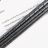 4-8mm  nature Color  hematite  beads 15.5