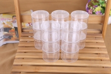 Plastic Bead Container, Rectangle  plastic boxes 6*6*4.2 cm sold by pcs