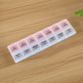 Plastic Bead Container, Rectangle  plastic boxes    21.5cm*6cm*2cm