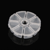 Plastic Bead Container, Rectangle  plastic boxes   10.2*10.2*2.5cm