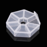 Plastic Bead Container, Rectangle  plastic boxes  10*10*2 CM