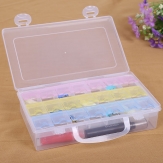 Plastic Bead Container, Rectangle  plastic boxes   22.4cm*12.8cm*5.5cm