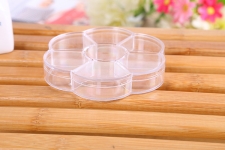 Plastic Bead Container, Rectangle  plastic boxes  10*1.8