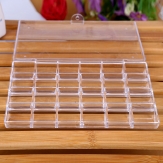 Plastic Bead Container, Rectangle  plastic boxes  18*13*2.4CM