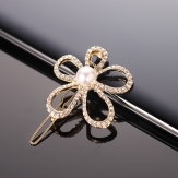 flower  fashion Hair  Clips in plastic many color for choice
