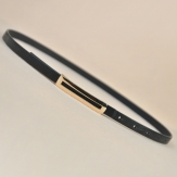 women's thin PU leather   belt fashion belt