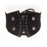 women's  very wide  black    belt fashion belt