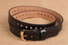 women's flower PU    belt fashion belt