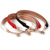 women's  thin PU leather   belt   fashion belt