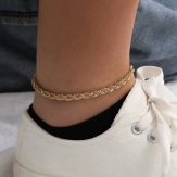 Chain Ankle Bracelet Ankle foot chain jewelry handmade