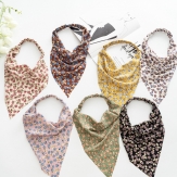 handmade elaistc Hair Scrunchies, Cloth, Bowknot, printing, flower  & for woman