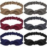 handmade elaistc Hair Scrunchies, Cloth, Bowknot, printing, flower & for woman