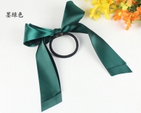 handmade elaistc Hair Scrunchies, Cloth, Bowknot, printing, flower & for woman