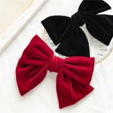 handmade elaistc Hair Scrunchies, Cloth, Bowknot, printing, flower  & for woman