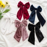 handmade elaistc Hair Scrunchies, Cloth, Bowknot, printing, flower & for woman
