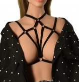 hand made elastic body harness Hollow body bra