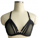 hand made elastic Sexy body harness Hollow body bra