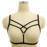 hand made elastic Sexy body harness Hollow body bra