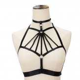 hand made elastic Sexy body harness Hollow body bra