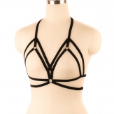 hand made elastic Sexy body harness Hollow body bra