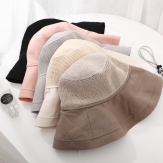 basin hat cap fashion spring youth travel leisure cap student solid shade hat
