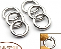 round steel clasp sold by pcs   Spring stainless steel