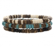 handmade  wooden bracelets  sold by pcs